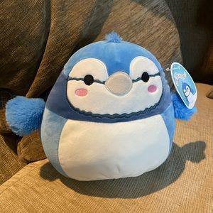 Squishmallows Bab Blue Jay - NWT